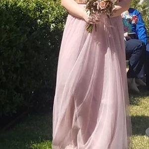 Dusty Rose Skylar Long Skirt, 10 regular, Revelry